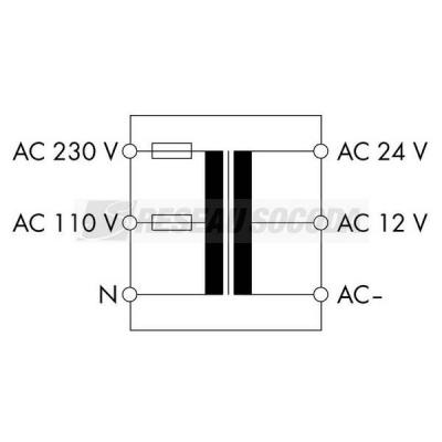  Transformateur 63VA Entr�e-AC 