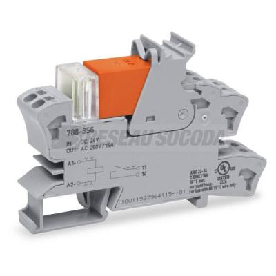  Embase avec relais H 15 mm 24 