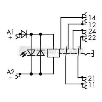  Module avec relais 24 V DC - 2 