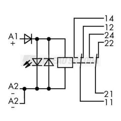 Module relais 2,5mm�/DC24V/ 8A 