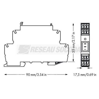  Module avec interrupteur 1 con 