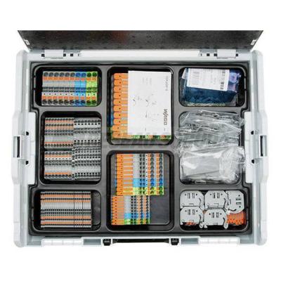  Rail-mount terminal block set 
