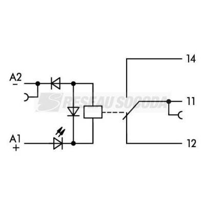  RELAISKL.48VDC +/-40% 1U 3A 