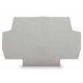  Plaque d'extr�mit� / Gris 