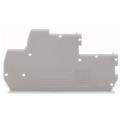  PLAQUE D'EXTREMITE / GRIS 