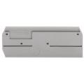  Plaque d'extr�mit� / Gris 