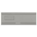  Plaque d'extr�mit� / Gris 