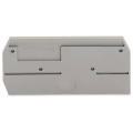  Plaque d'extr�mit� / Gris 