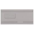  Plaque d'extr�mit� / Gris 