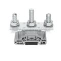  Borne 3 boulons M10 gris 
