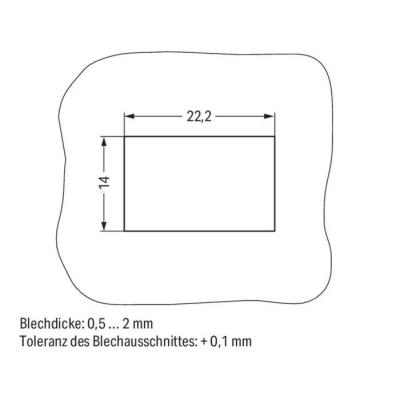  Connecteurs femelles encastrab 