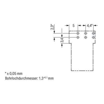  Connecteur pour circuits impri 