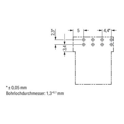  Connecteur pour circuits impri 