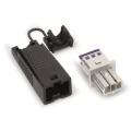 Connecteur femelle 2 p�les Cod 