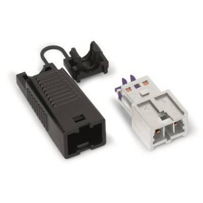  Connecteur m�le 2 p�les Codage 