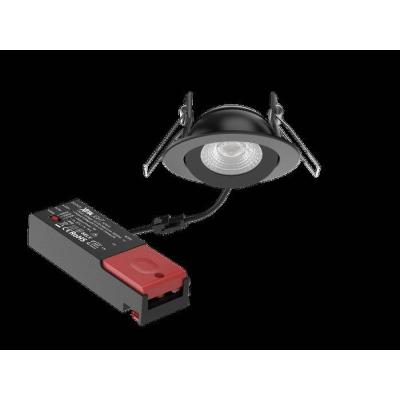  ORIENT - Spot LED noir 7W 