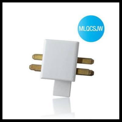  Connecteur droit Blanc 